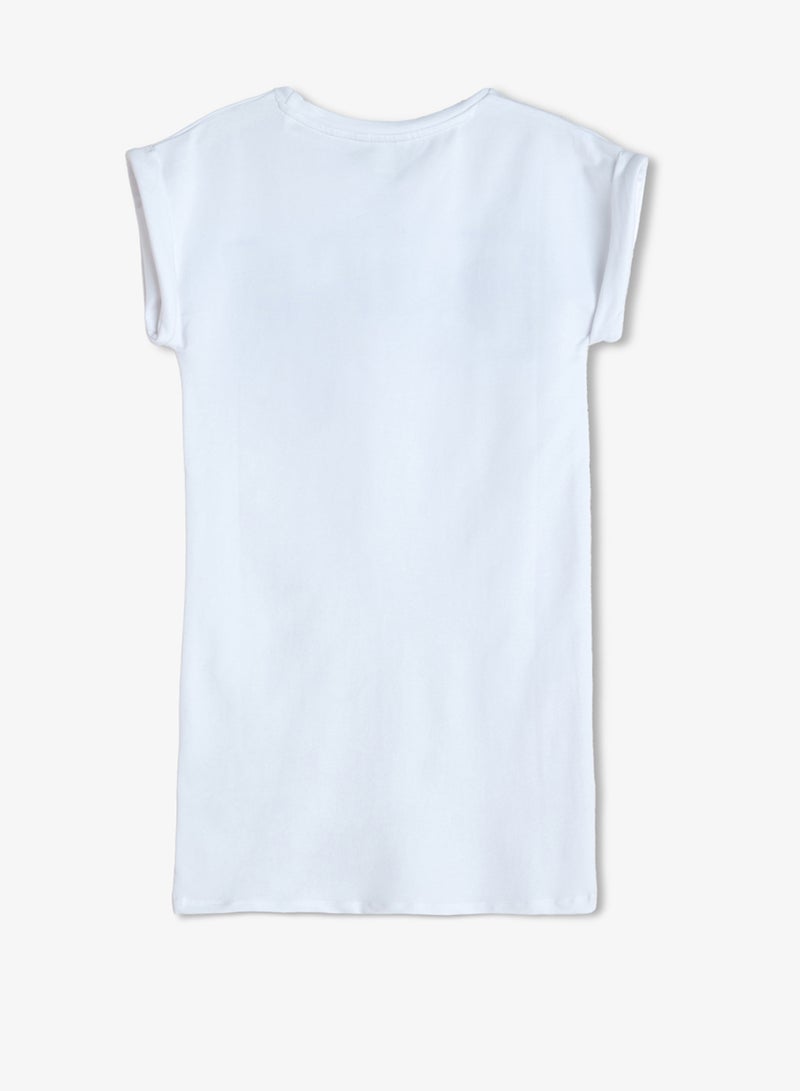 GUESS Youth Graphic Sleeveless Mini Dress - Image 2