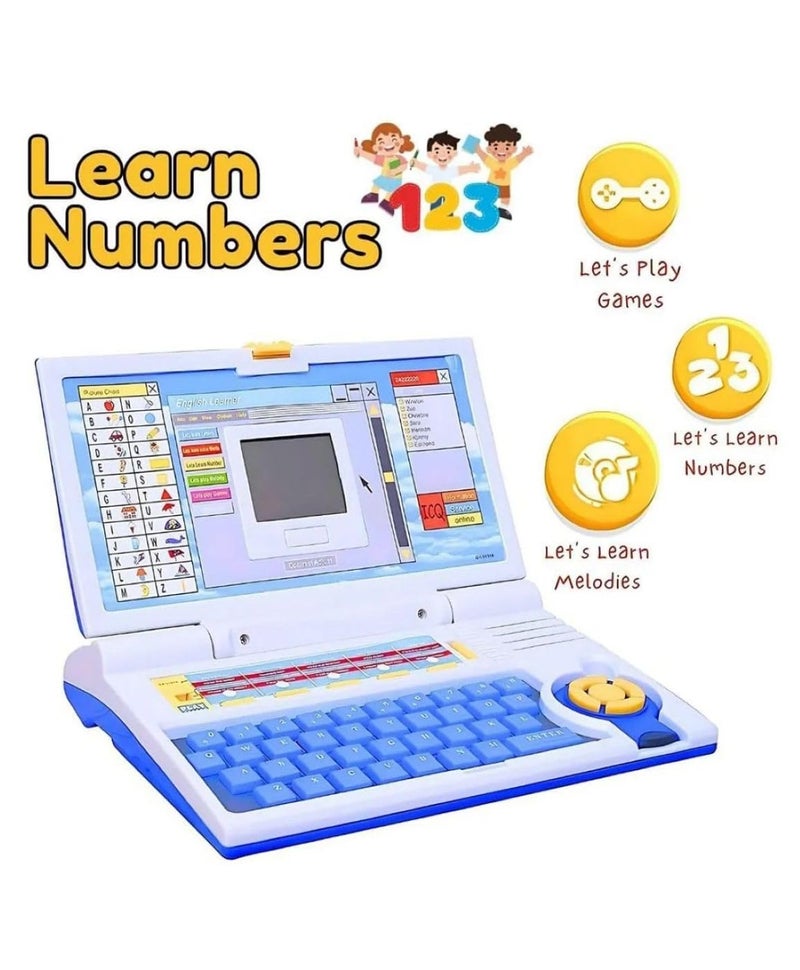 Braintastic English Learner Kids Laptop with Mouse Control, 20 Activities for Learn & Play for 3+ Year Old (Laptop with Mouse) - Image 3