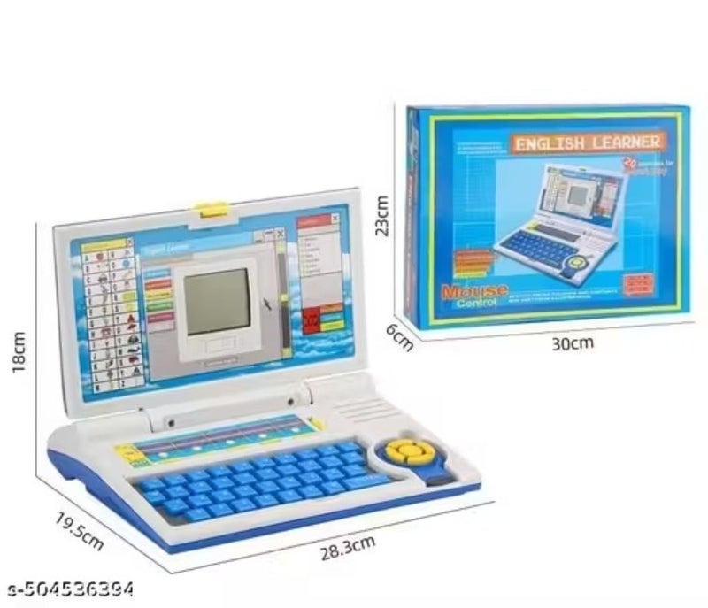 Braintastic English Learner Kids Laptop with Mouse Control, 20 Activities for Learn & Play for 3+ Year Old (Laptop with Mouse) - Image 4