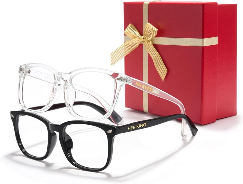 Cyxus Blue Light Glasses for Men Women Reduce Eye Strain UV Blocking for Computer Screen 8082 - Image 1