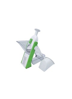 RAQTA Slicer 5 in 1 Vegetable Chopper Food Potato Cutter, Strips Julienne Dicer Adjustable Thickness 0.1-8 mm Kitchen Chopping Artifact Fast Meal Prep  - Image 1