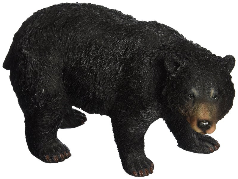 Design Toscano QM24217001 Black Bear Statue Walking, Multicolored - Image 1