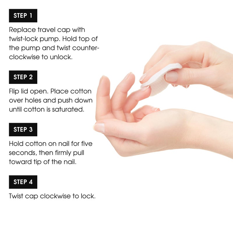 Deborah Lippmann The Stripper | Nail Polish Remover, Fast-Acting | Hydrating Aloe Vera to Prevent Dryness & No Chalky Residue | Lavender Scent - Image 4