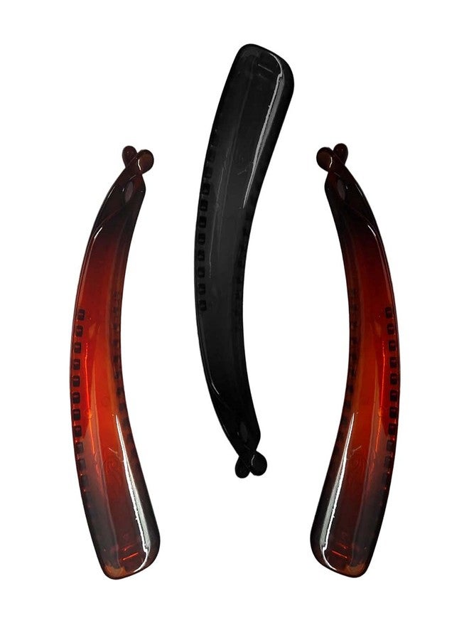 NAT Jumbo Size Banana Hair Clips for Women & Girls (3 Pieces) - Image 2