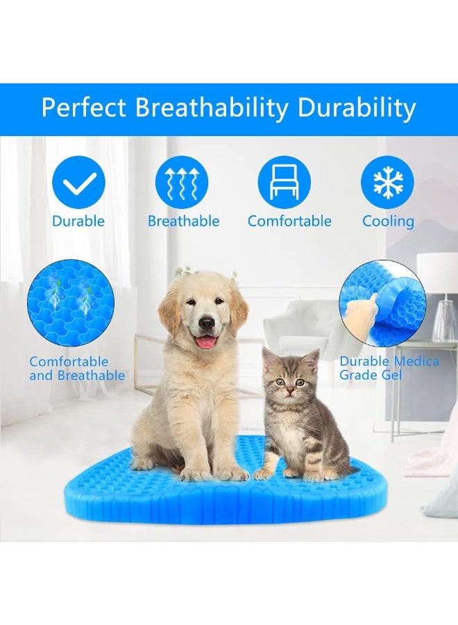 Double Thick Gel Seat Cushion Breathable Cooling Chair Pad for Office Car Home Wheelchair Pressure Relief Comfortable Sitting Support Large Size - Image 3