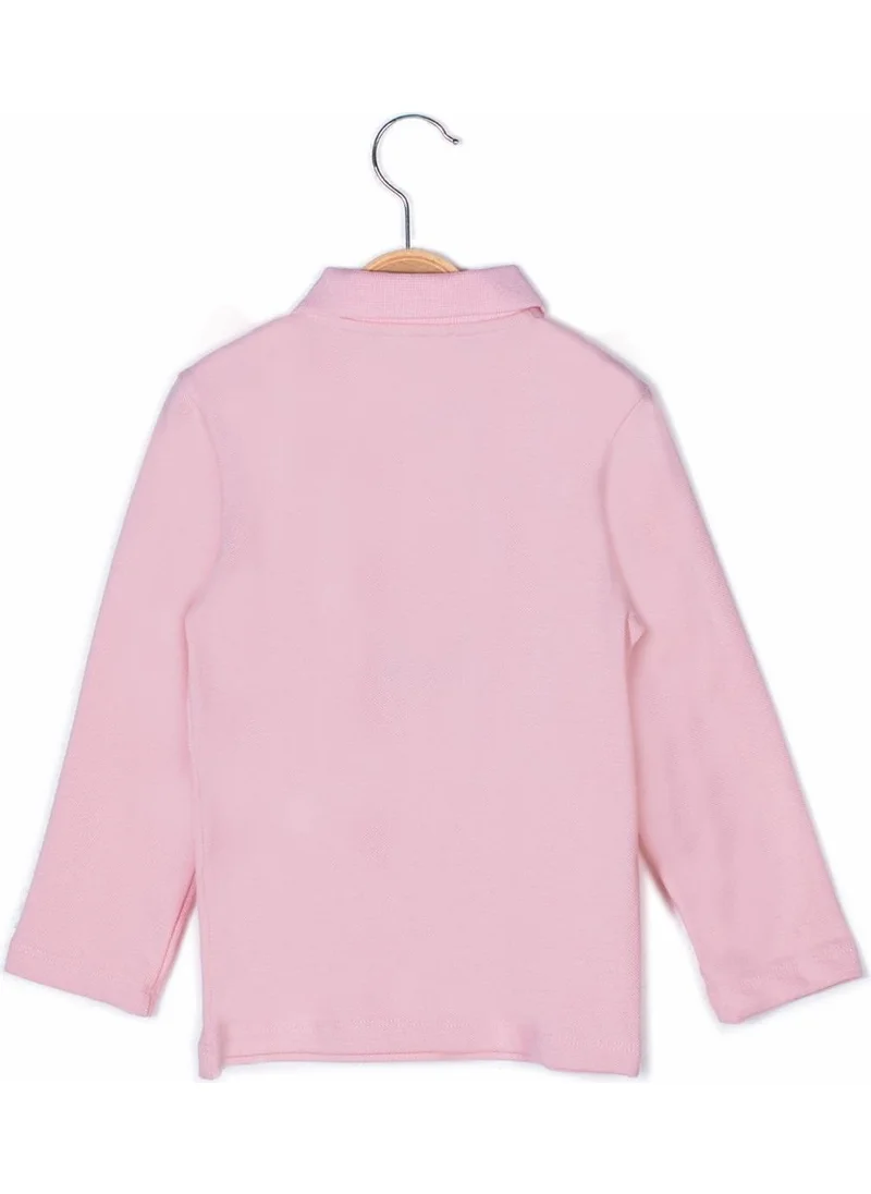 Zeyland Girls Polo Neck Long Sleeve T-Shirt
