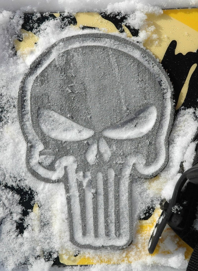 Toejamr Snowboard Stomp Pad - Sniper Skull - Gray - Image 2