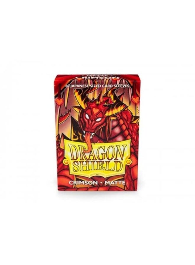 Arcane Tinmen أركين تينمن ApS دراجون شيلد أكمام بحجم ياباني مات كرمزي 60CT - Image 3