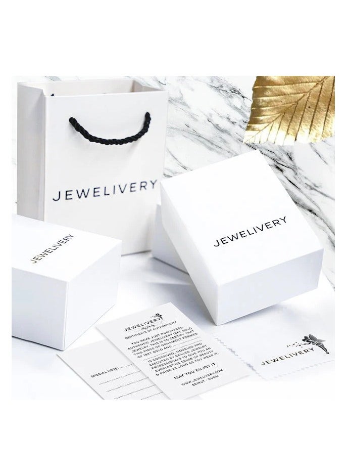 JEWELIVERY - JEWELIVERY Elegant 18KT Gold Choker Necklace, Heart Design with Shiny Gold Pendant, Perfect for Casual and Formal Occasions, Stylish Jewelry for Women - Image 1