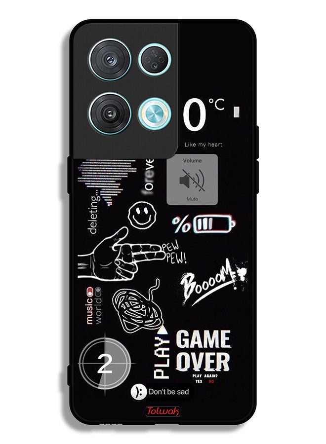 Tolwak غطاء حماية أوبو رينو8 برو 5G لعبة انتهت بي بي يو - Image 2