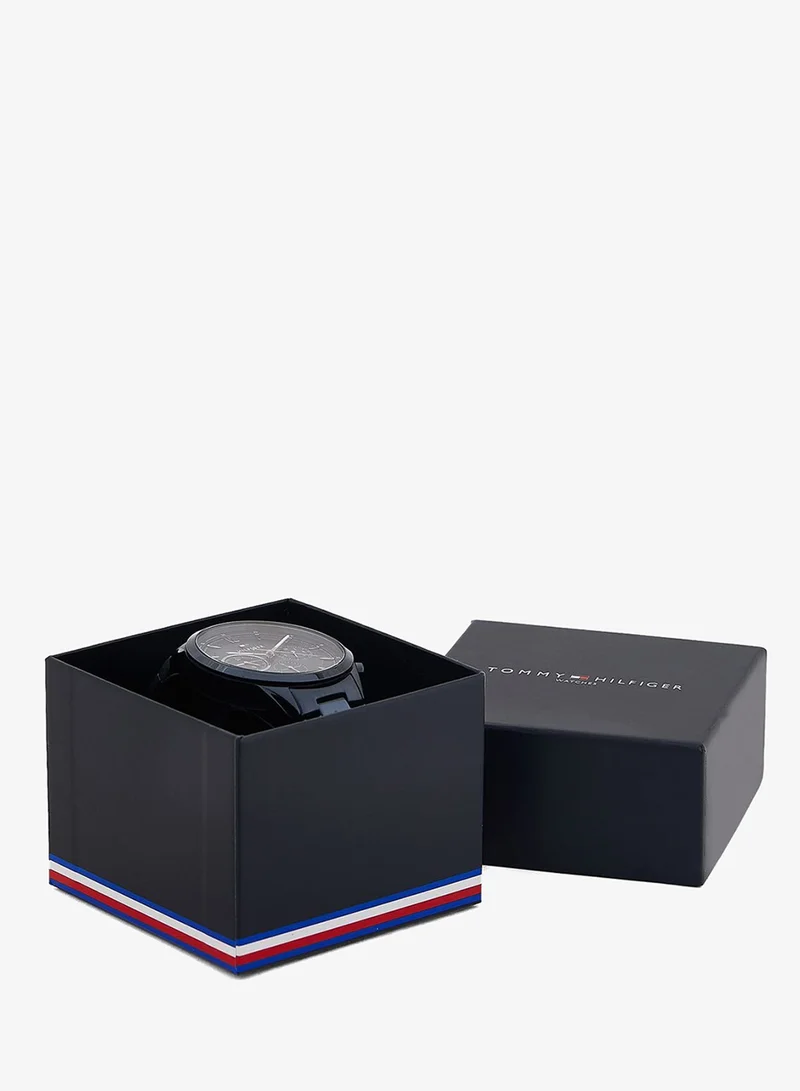 Tommy Hilfiger  Mens Analog Multifunction Quartz Watch With Blue Stainless Steel Bracelet - 1791945 for Men | Best Price UAE