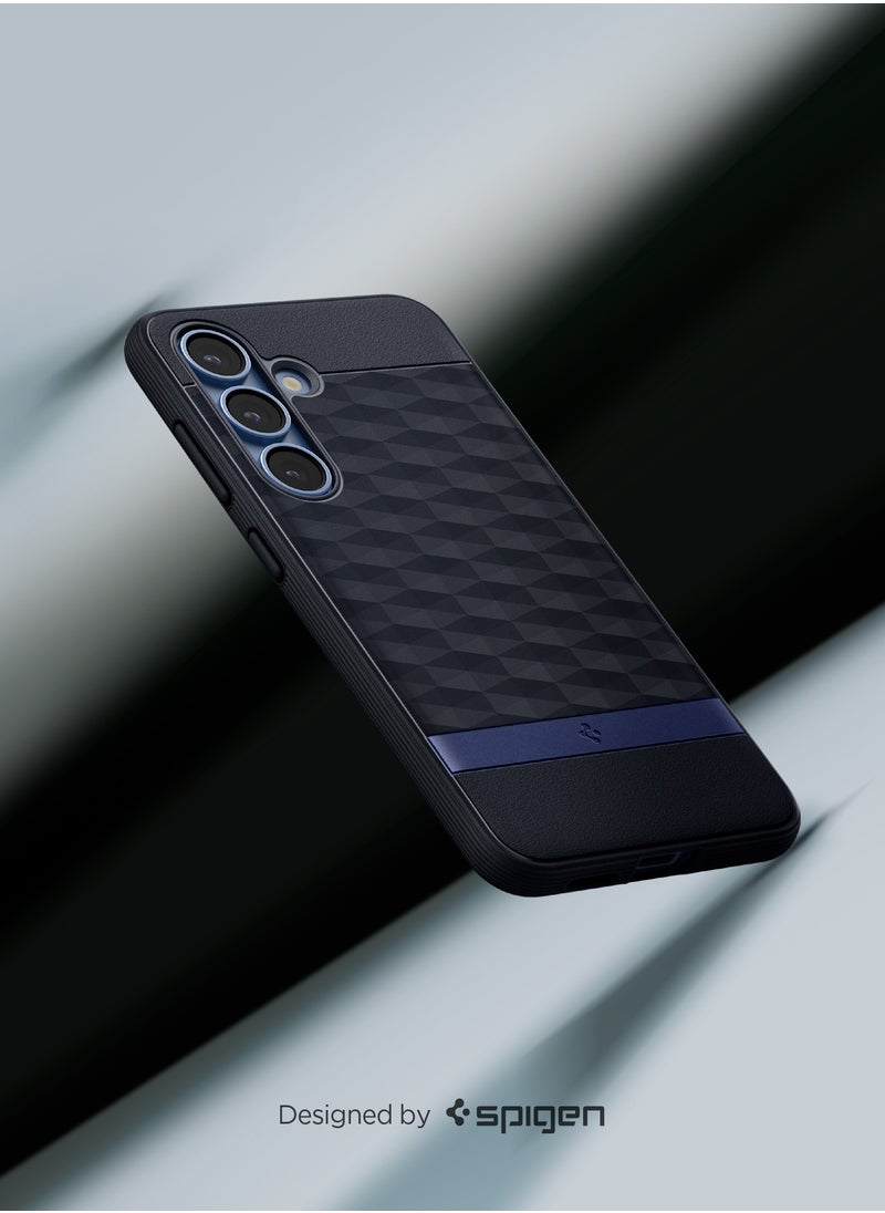 Spigen Parallax MagFit for Samsung Galaxy S25 MagSafe Case Cover Mil Grade - Navy Violet  - Image 3