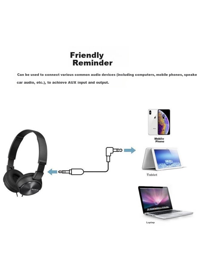 Trendsetter Upgrade Cable For Sony Headphones Xm5/1000xm4 Xm3 Xm2, 3.5mm Aux Audio Cable For Headphones, Mobile Phones, And Computers - Image 3