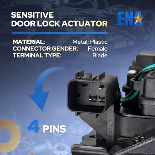ENA Power Door Lock Latch Actuator Rear Liftgate Tailgate Trunk Compatible with Chevy Suburban Tahoe GMC Acadia Terrain Yukon Cadillac Escalade ESV SRX 2006-2017 Replacement for 13501871 13502697 - Image 4