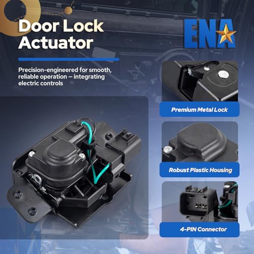 ENA Power Door Lock Latch Actuator Rear Liftgate Tailgate Trunk Compatible with Chevy Suburban Tahoe GMC Acadia Terrain Yukon Cadillac Escalade ESV SRX 2006-2017 Replacement for 13501871 13502697 - Image 2