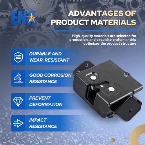 ENA Power Door Lock Latch Actuator Rear Liftgate Tailgate Trunk Compatible with Chevy Suburban Tahoe GMC Acadia Terrain Yukon Cadillac Escalade ESV SRX 2006-2017 Replacement for 13501871 13502697 - Image 5