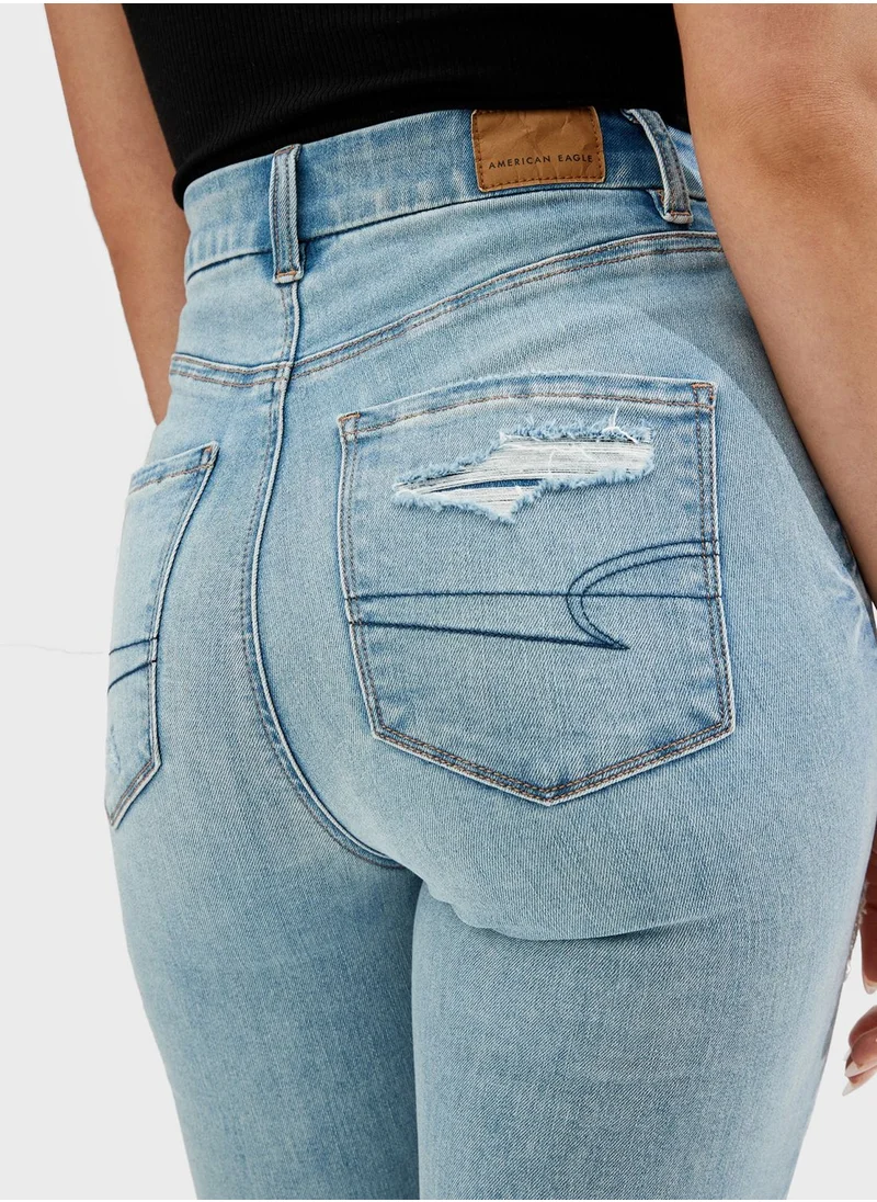 American Eagle Ripped Skinny Jeans