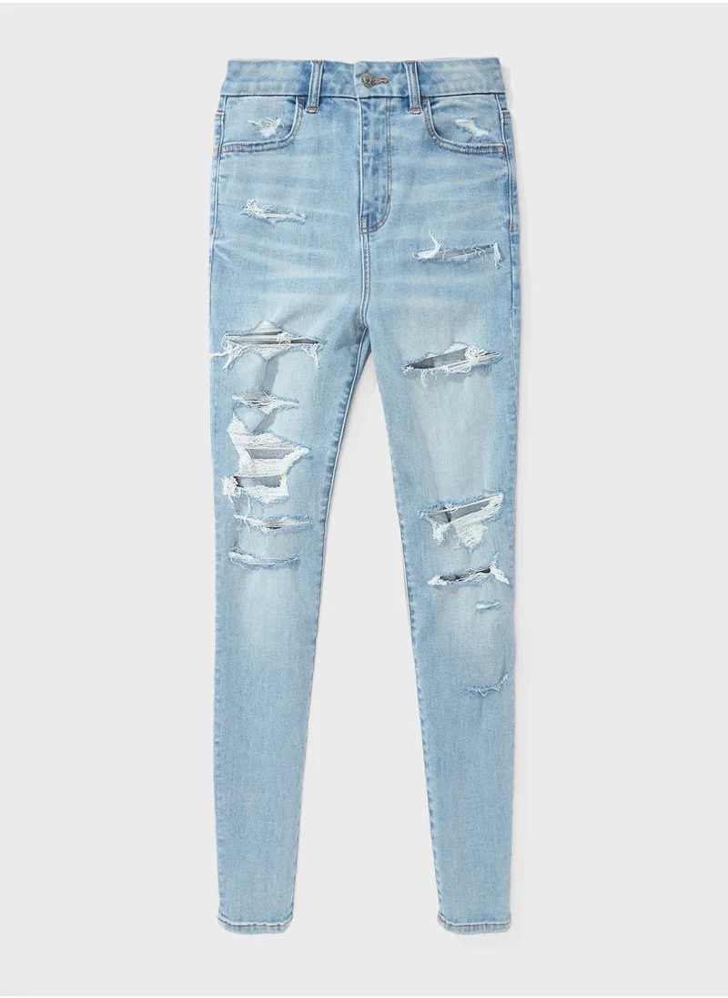 American Eagle Ripped Skinny Jeans