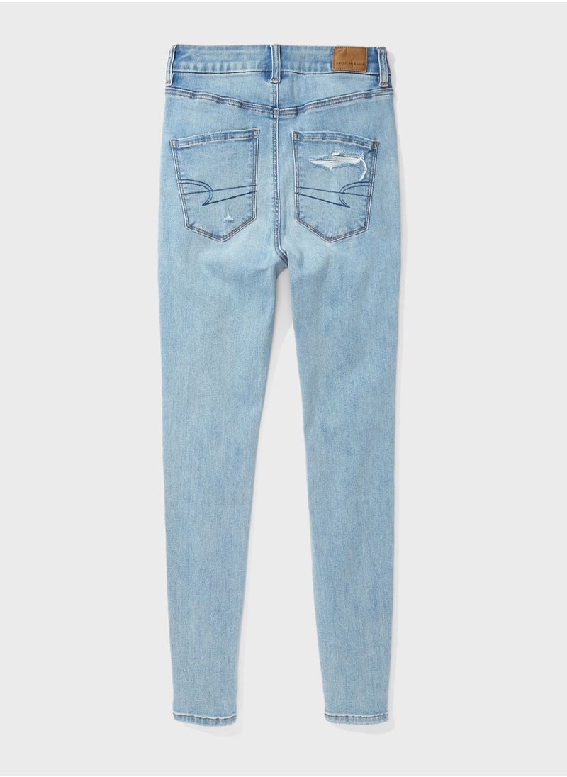 American Eagle - Ripped Skinny Jeans - Image 1