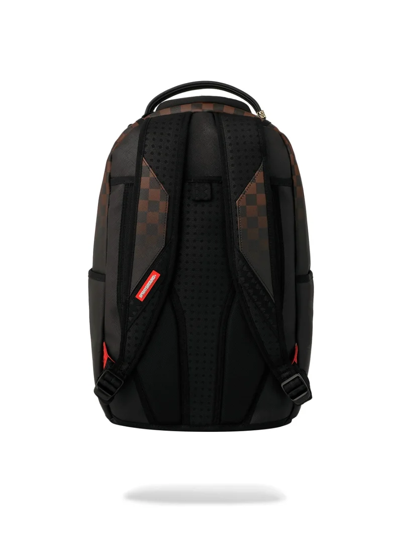 Sprayground  BROWN CHECK GHOST DRIP DLXSV BACKPACK  | Best Price UAE