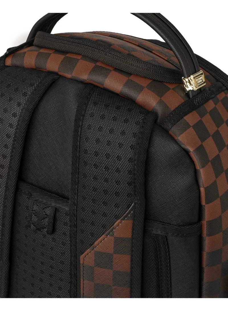 Sprayground  BROWN CHECK GHOST DRIP DLXSV BACKPACK  | Best Price UAE