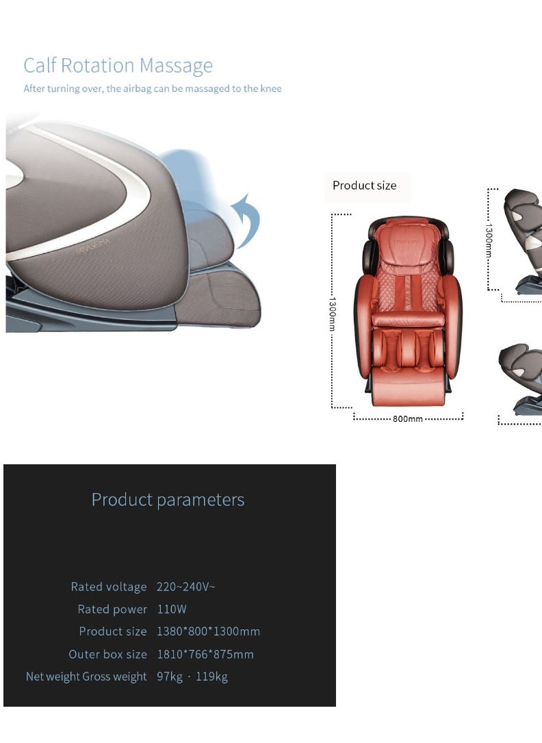 JILPHAR FURNITURE - Luxury Space Capsule Massage chair JP8005A - Image 1