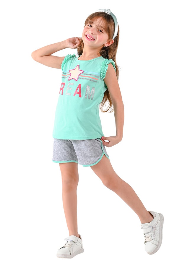 JOCKEY - Kids Girls Set Two Pieces Top & Shorts - Image 1