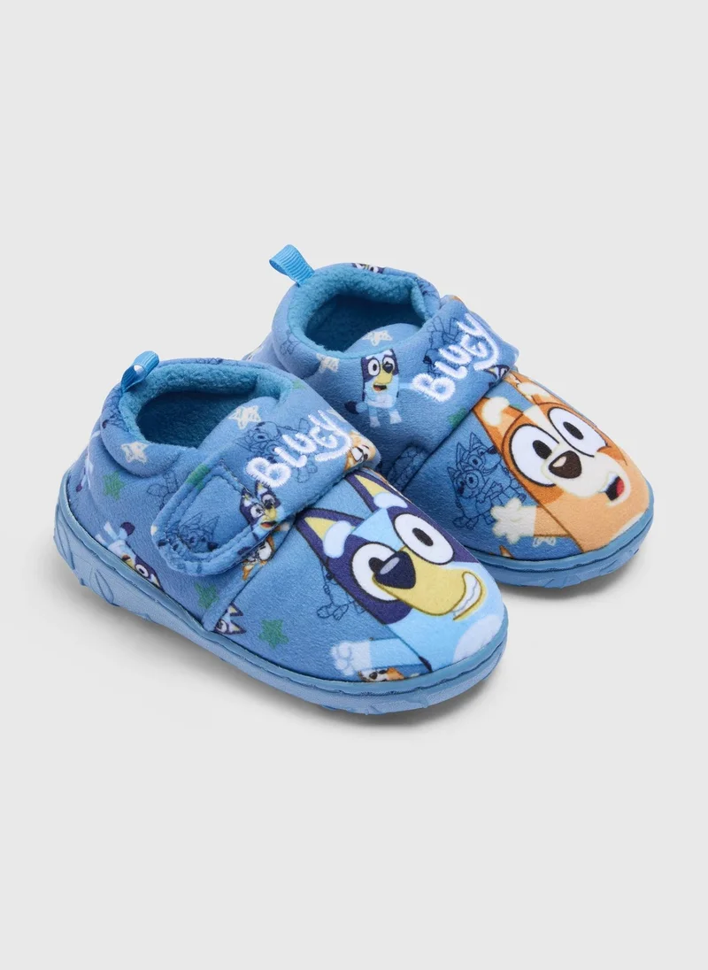 ماتلان Bluey Blue Cupsole Slippers