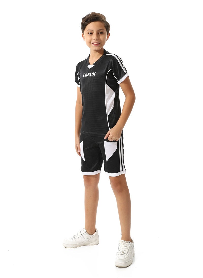 Caesar boys Sport T-Shirt With Short Set  - Image 2