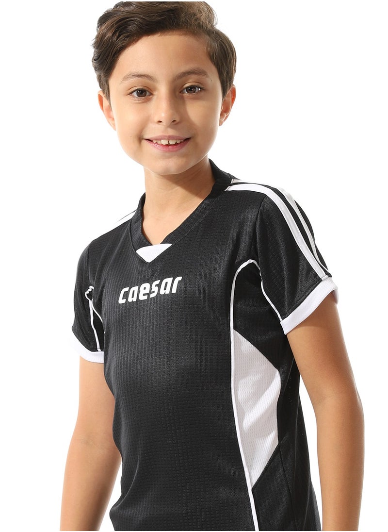 Caesar boys Sport T-Shirt With Short Set  - Image 3