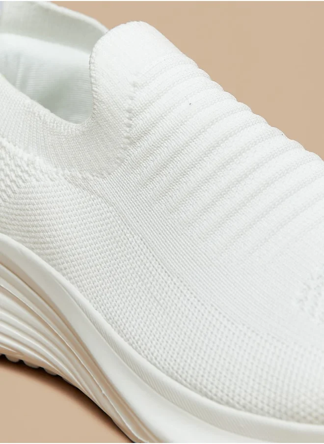 Dash Women's Textured Slip-On Sports Shoes