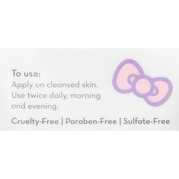 The Crème Shop x Hello Kitty Klean Beauty 24/7 Hydration Lock Lightweight Moisturizer, Ultimate Hydration, Hyaluronic Acid, Glycerin & Squalane - Image 2
