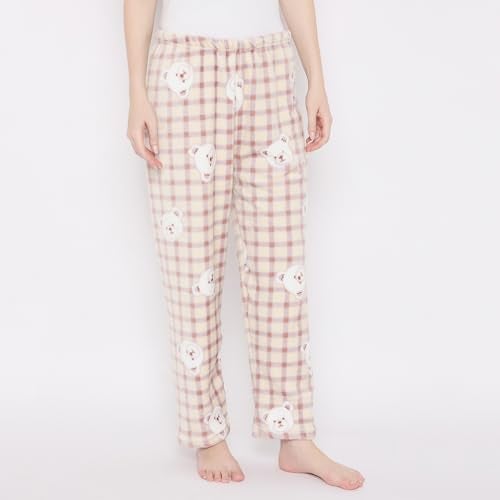 CAMEY Women's Winter Soft & Warm Printed Lower | Pyjama (Cream, L) - Image 4