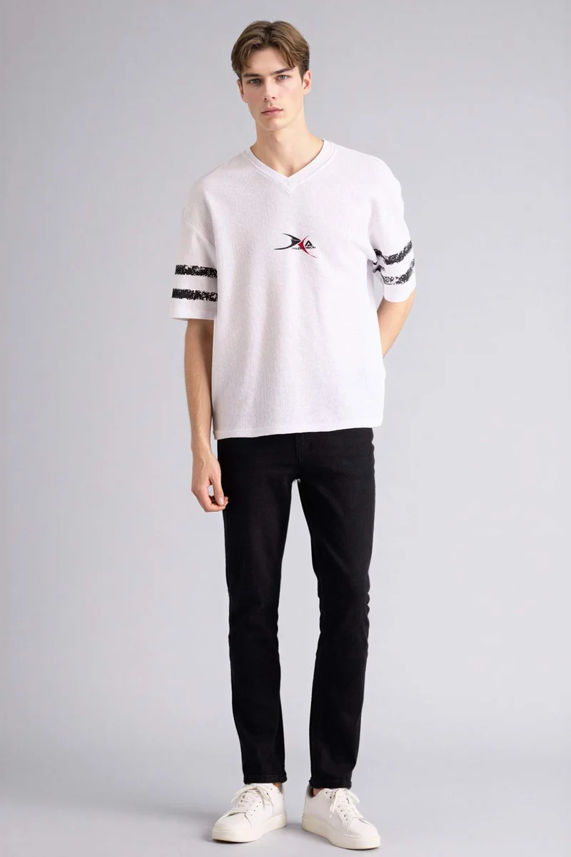 DeFacto Cotton Loose Fit T-Shirt