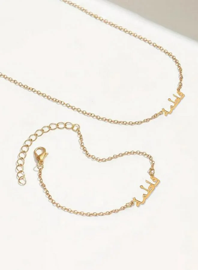 Take Two Take Two Fatima Necklace and Bracelet Jewelry Set