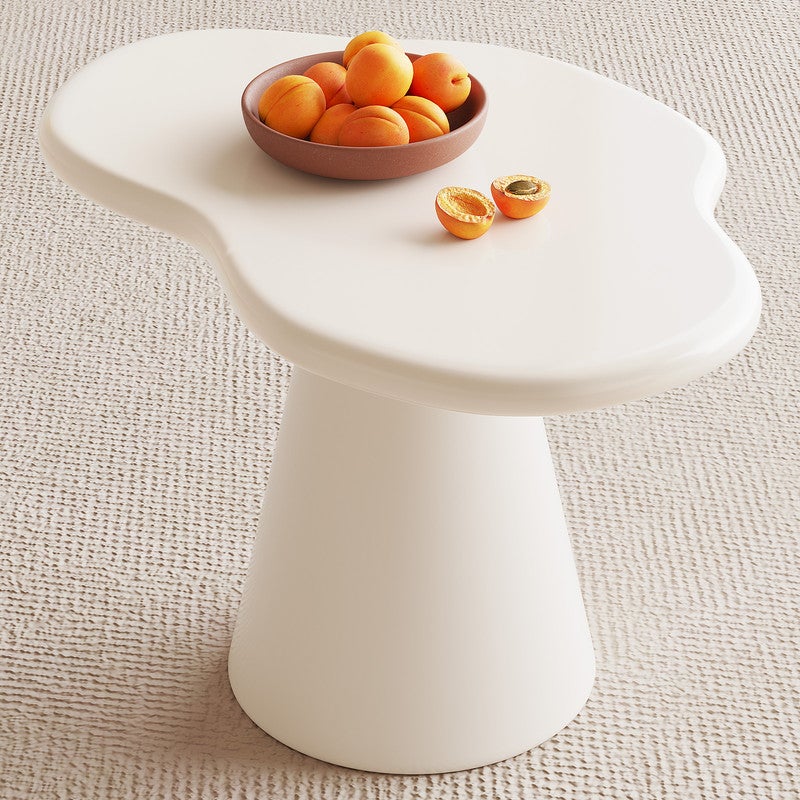 Irregular side table, sofa small side table, indoor coffee table, suitable for small side tables in living rooms, offices, homes, and bedrooms, easy to assemble - Image 1