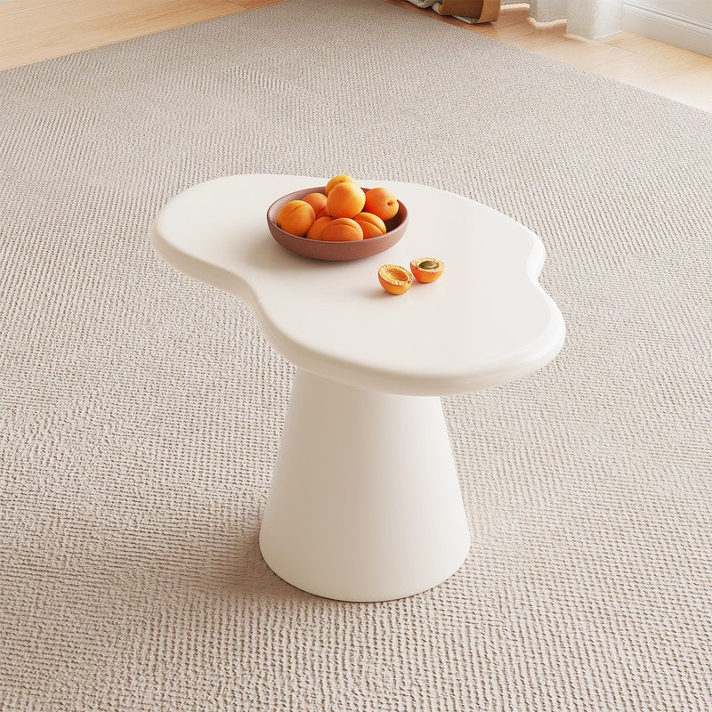 Irregular side table, sofa small side table, indoor coffee table, suitable for small side tables in living rooms, offices, homes, and bedrooms, easy to assemble - Image 5