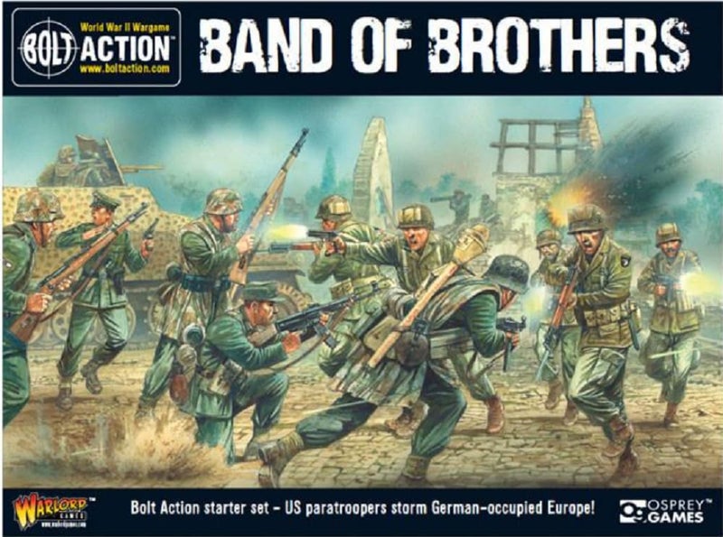 WARLORD GAMES Warlord Bolt Action Starter Set Band of Brothers War Game Role Playing Strategy Board Games for Adults Table Top WWII Strategic Wargaming Kit Tabletop Military History RPG with Terrain - Image 2