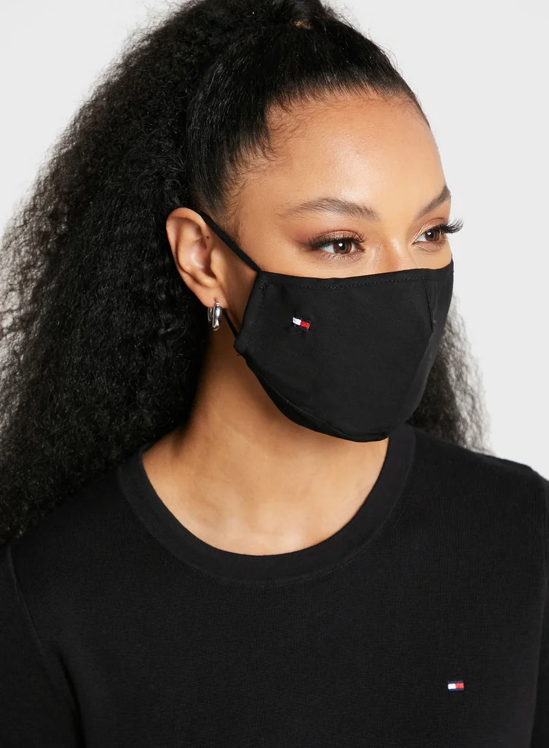 TOMMY HILFIGER Side Stripe Face Mask