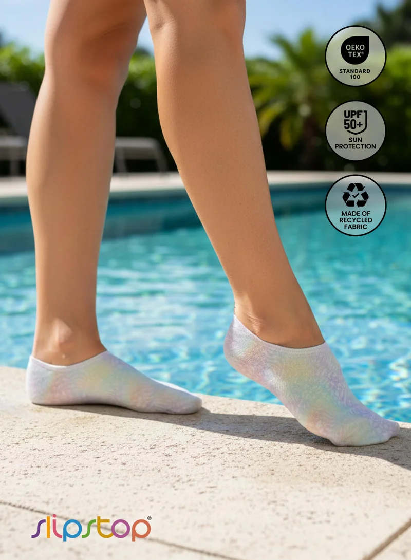 Slipstop s Slipstop Blend Adult Foil Print Non Slip Water and Beach Shoes UPF 50 Plus Sun Protection Lightweight Quick Dry Swim Ready Footwear for Women | Best Price UAE