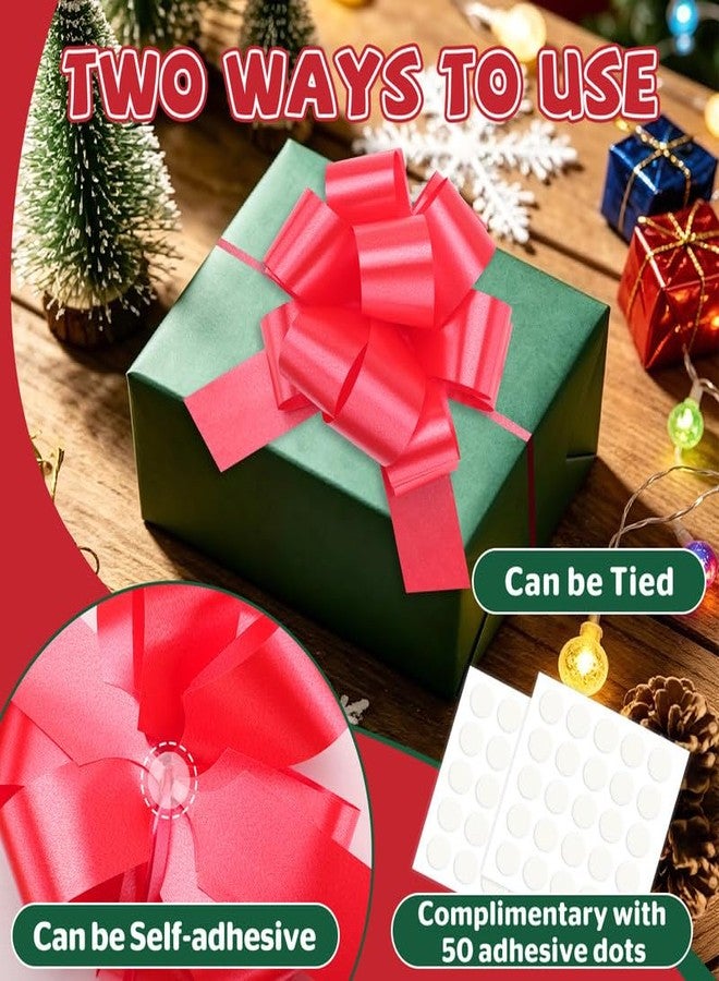 NUITPY 48 Pcs Pull Bows for Gift Wrapping, 5 Inch 24 Colors Gift Bows, Ribbon Bows for Wedding, Christmas, Valentine's Day, Birthday, Anniversary, Flower Decorations - Image 3