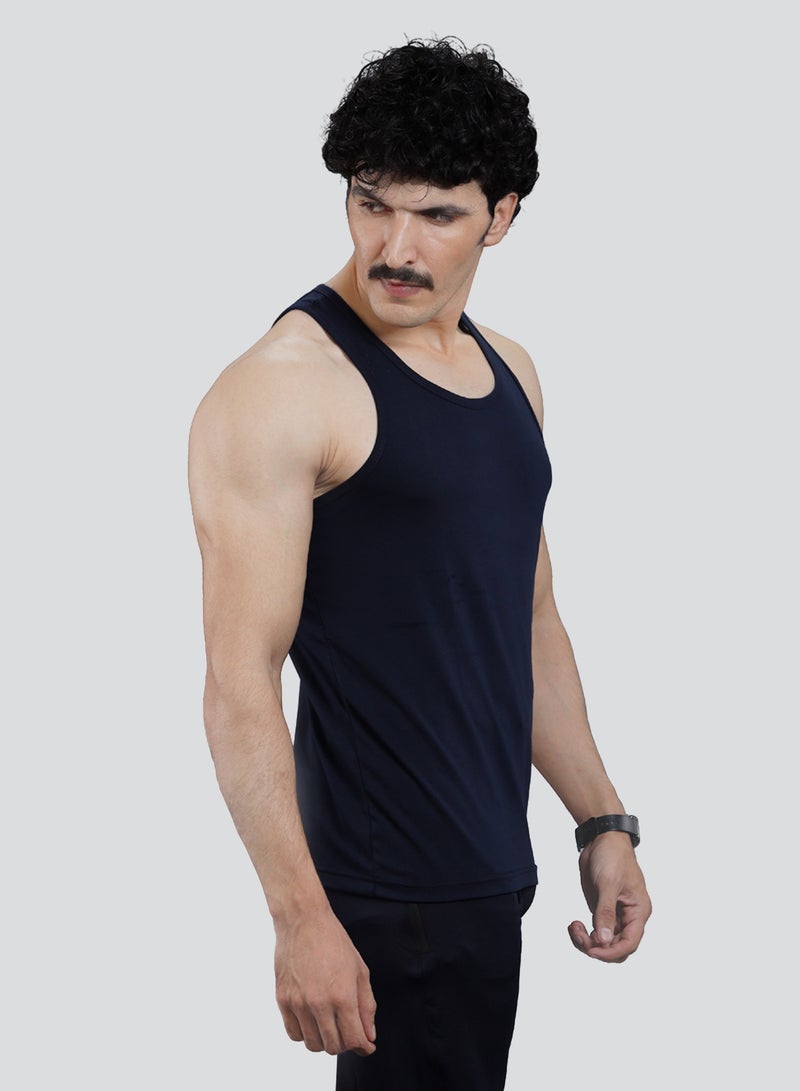 FLUSH Flush Men’s Athleisure Workout Tank Top Pack of 2, Gym Muscle Tee Fitness, Bodybuilding Sleeveless T-Shirt  - Image 5