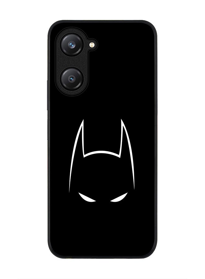 Stylizedd Rugged Black edge case for Vivo Y28s 5G / Vivo Y18 4G /Vivo Y03 4G, Slim fit Soft Case Flexible Anti Drop TPU Gel Thin Cover -  Sneaky Bat - Image 1
