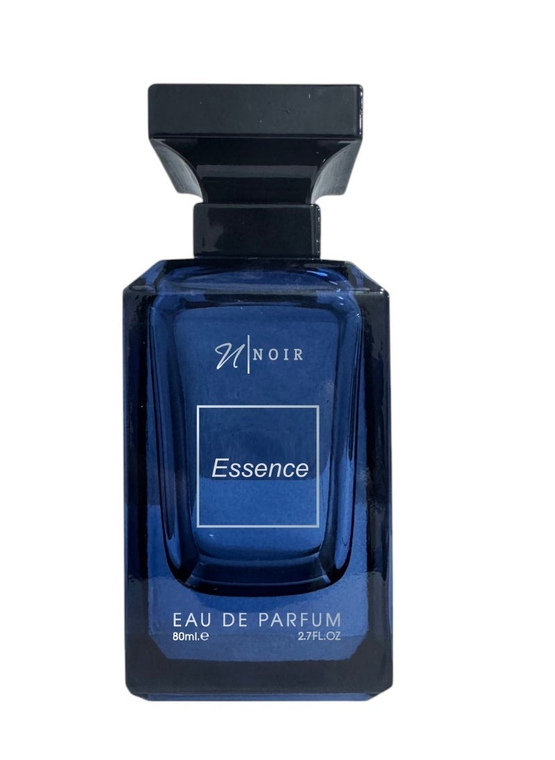 noir - Essence Eau de Parfum for Men – Fresh & Spicy Scent with Bergamot, Pepper & Cedar | Long lasting  – 80ml - Image 1