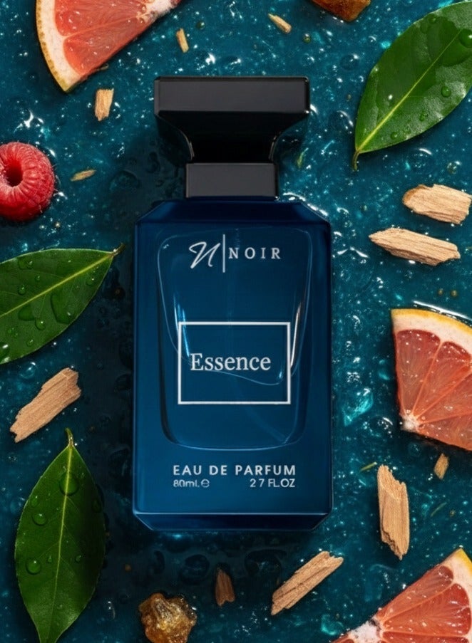 نوير عطر إسنس أو دو برفيوم للرجال - رائحة منعشة وحارة مع البرغموت والفلفل والأرز | يدوم طويلاً - 80 مل - Image 2