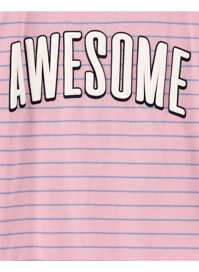 carter's Kids Striped Crew Neck T-Shirt - Image 2