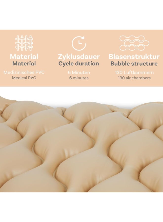 Anti Bedsore Air Mattress with Pump for Patient Care, Alternating Pressure Bubble Air Mattress, Inflatable Pressure Relief Bed for Long-Term Comfort - Image 3