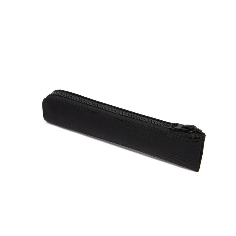 YONBEN Oxford Pencil Case Small Pencil Pouch Slim Pen Case Holder Zipper Bag for School Office BlackOxford Fabric - Image 2