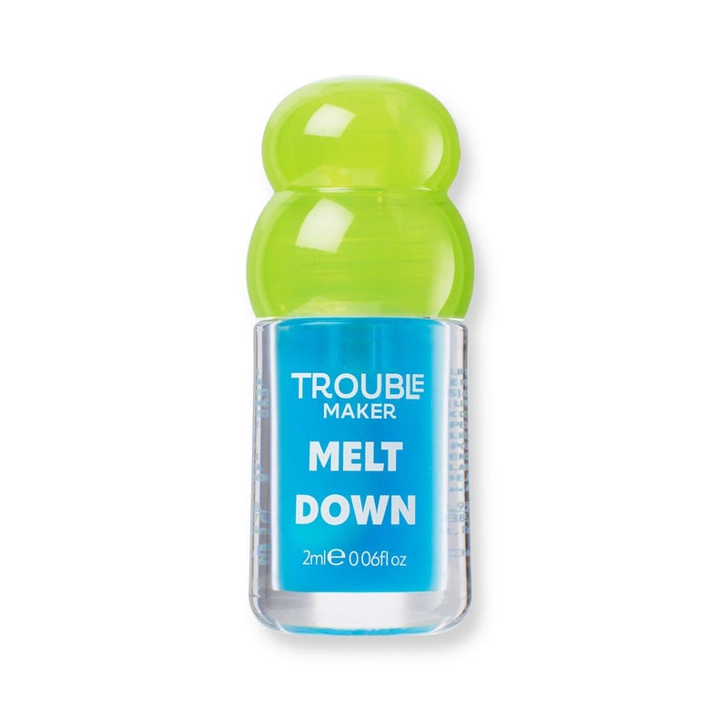 Trouble Maker Melt Down Lip Oil What a Melt Blue - Image 1