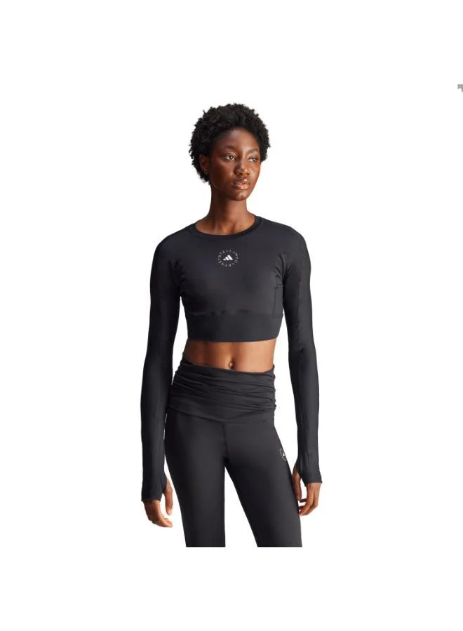 اديداس توب قصيرة بأكمام طويلة adidas by Stella McCartney TrueStrength Yoga